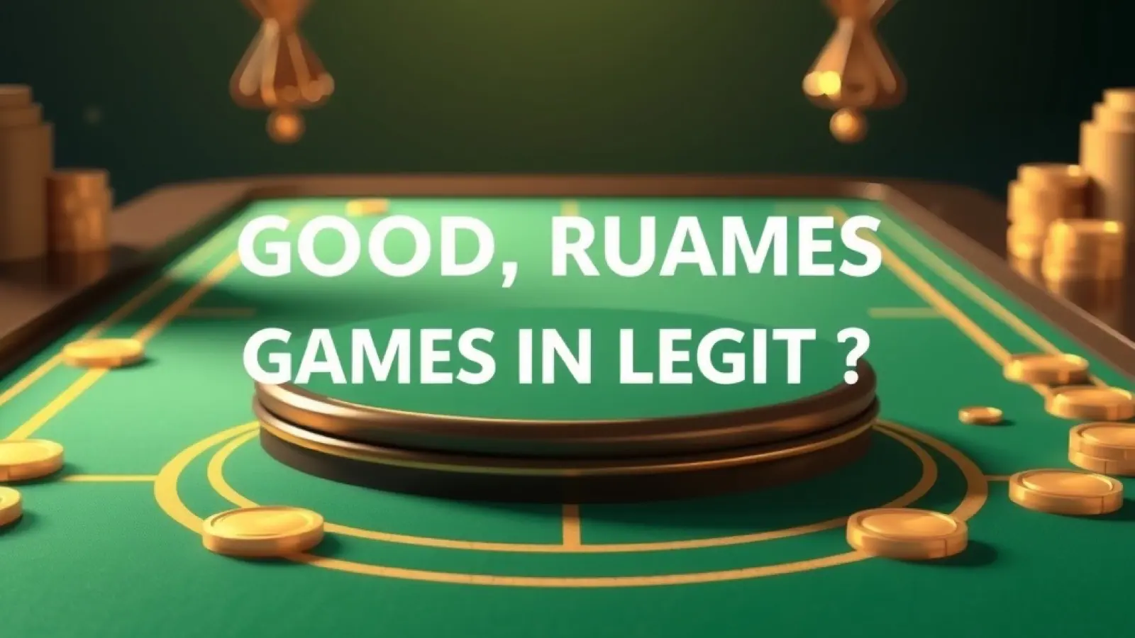 Good Rummy Is Good Rummy Games Legit In India? Know The Facts Before Playing with rummy cards and gold chips on green baize
